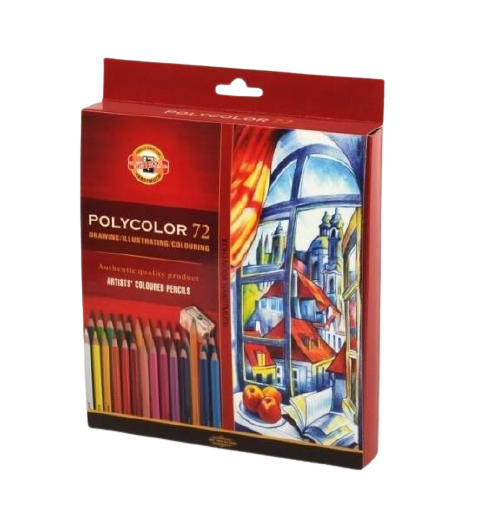 kredki do rysowania   Kohinoor Kredki Artystyczne Polycolor 72 Kolory